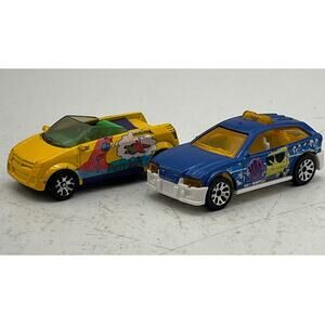 Lot of Matchbox Opel Frogster 1:56 Patrick & City Police Sponge Bob Vehicle Car